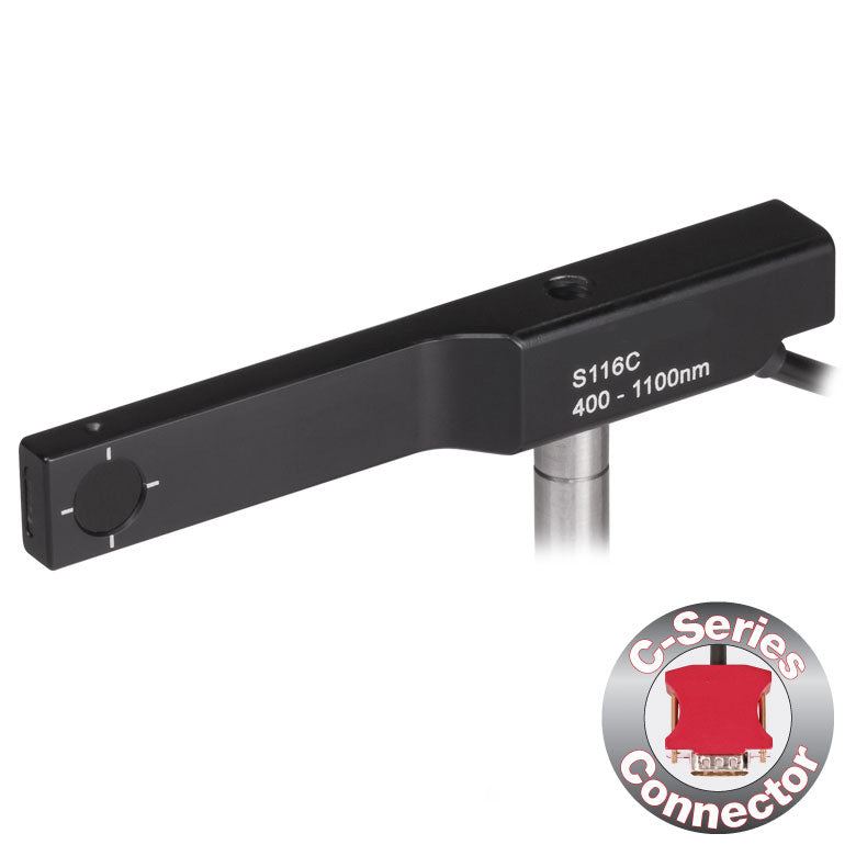 TH-S116C - Compact Slim Photodiode Power Sensor, Si, 400 - 1100 nm, 50 ...