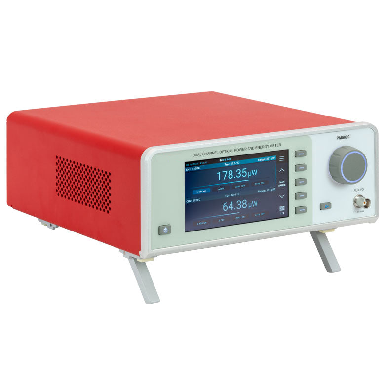 TH-PM5020 - Dual-Channel Benchtop Optical Power and Energy Meter Console