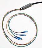 4 Fiber Node Cable, Loosetube Cable, 9/125µm Single Mode, SC/UPC, Pigtail 15 Meters