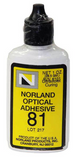 Norland 81 UV (Ultraviolet) Adhesive (1 oz. bottle)