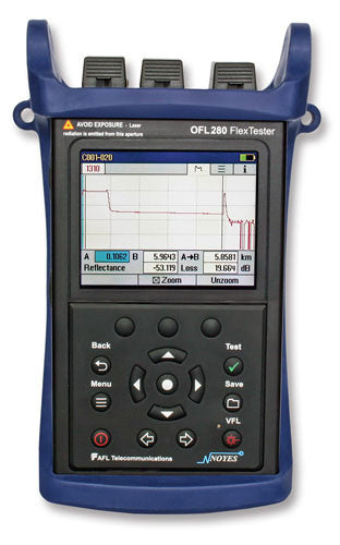 OFL280102 1310/1490/1550nm OTDR, OLS, OPM and VFL 34/32/32dB