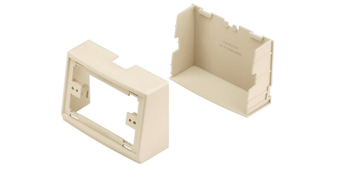 Office Furniture Raceway Mid-panel Tee Fitting, Office Beige