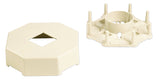 Four-Cubicle Drop Bypass Fitting, Office Beige
