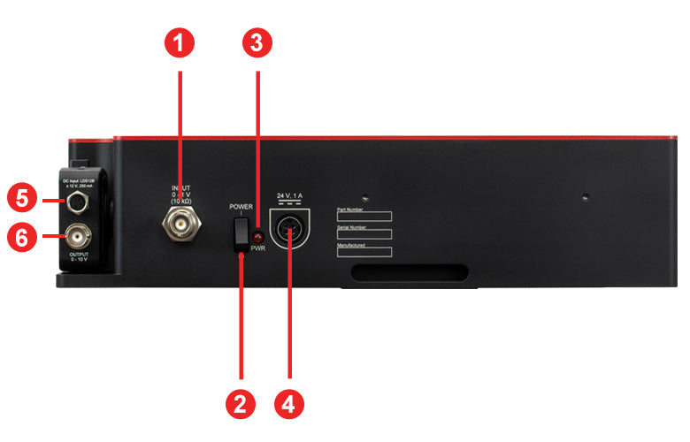 TH-OM6N - Fast Laser Power Modulator, 700 - 1100 nm, >250:1 Contrast, 8-32 Taps