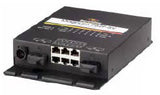 Six 10/100Base-T/TX and Two 100Base-FX, SM/SC Port Switch