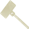 Marker Tie, Flag, 4.3", Miniature cross section, 100/pk