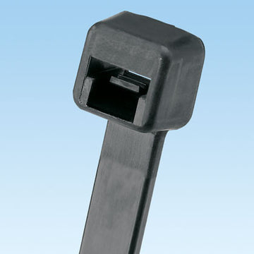 Cable Tie, 14.5 in., Standard cross section, Black, 1000/pk