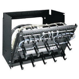 2RU x 6"D Pivoting panel mount