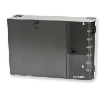 Pretium Wall-Mountable Housing (PWH), holds 4 CCH connector panels