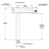 TH-PM5 - Stainless Steel Adjustable Clamping Arm, 8-32 Threaded Post