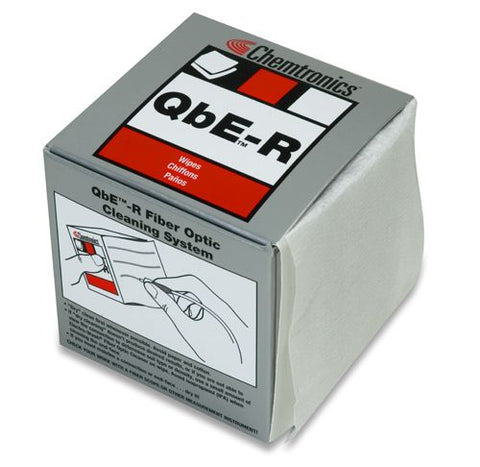 Chemtronics QbE-R OptiTap Precision Fiber Wipes, 200 ct.