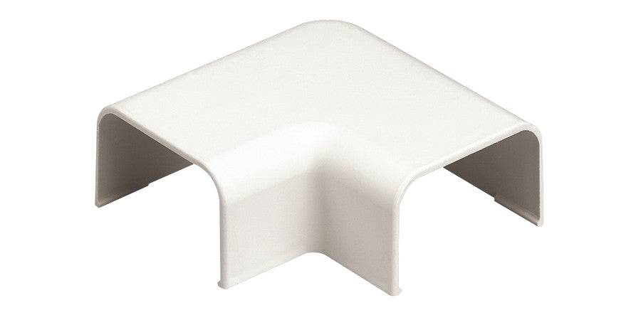 Right Angle Fitting for use with LD5 Raceway, Off White, 20/pack
