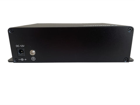 RB-AUDIO-02S-T two XLR balanced audio channels over fiber extender (Transmitter) single strand SMF, 20Km reach, SC