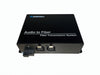 RB-AUDIO-02M-R two XLR balanced audio channels over fiber extender (Receiver) single strand MMF, 2Km reach, SC