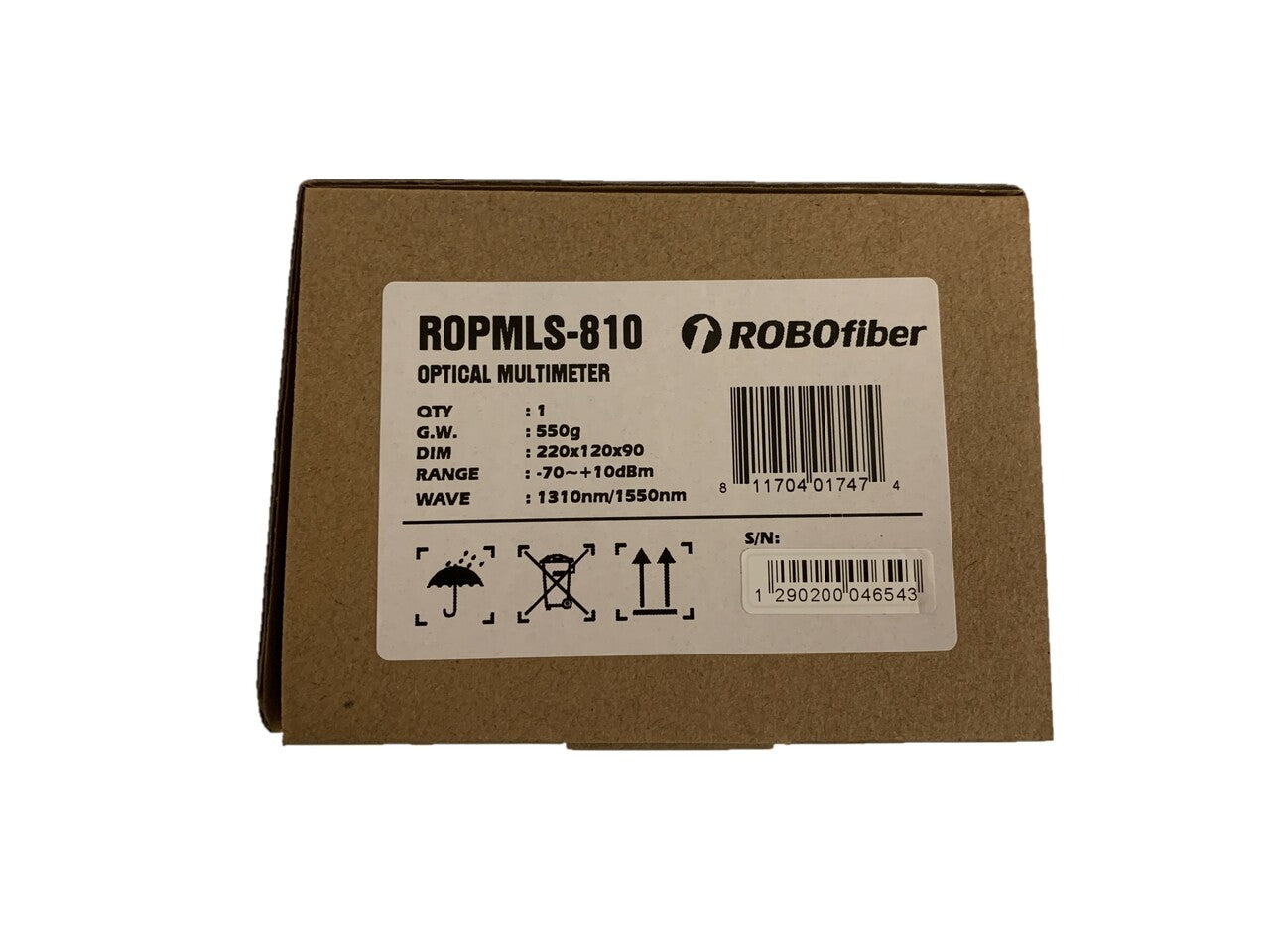 ROPMLS-810 - Optical Multimeter - Power Meter, Laser Source and VFL 10mW in one device with internal storage memory and USB connectivity