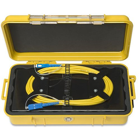 FiberXP OTDR Fiber Optic Launch Box, Single Mode, 2000m SC-SC