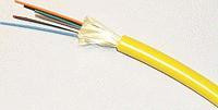 TLC 9/125µm Single Mode OFNP Plenum Rated Distribution Cable - Yellow Jacket - 6 Fibers