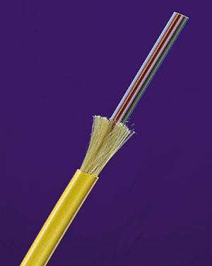 9/125µm Single Mode Jacketed Fiber Ribbon - 6 fibers