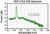 TH-SAF1175S - Mounted SAF Gain Chip, Half Butterfly Pkg, CWL = 1220 nm, SM Fiber