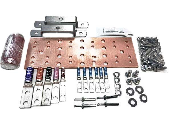 Cooper B-Line Telecommunications Grounding Bar & Hardware Kit, Main, 12" Long