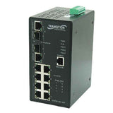 8-port 10/100/1000BASE-T industrial rated switch