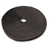 TrueConect TCHL34ROLL-BK 3/4'' Hook and Loop Tape - 50', Black