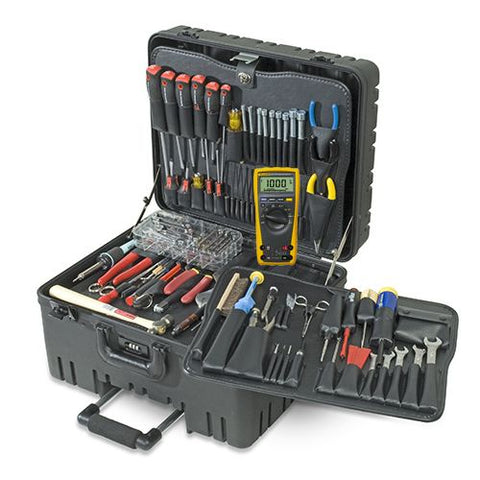 SPC66C-01 MRO Field Engineer Tool Kit w/DMM, 10.5" Wheeled
