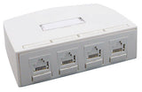 Synergy Series 4 Port Surface Box, Mfr Molex