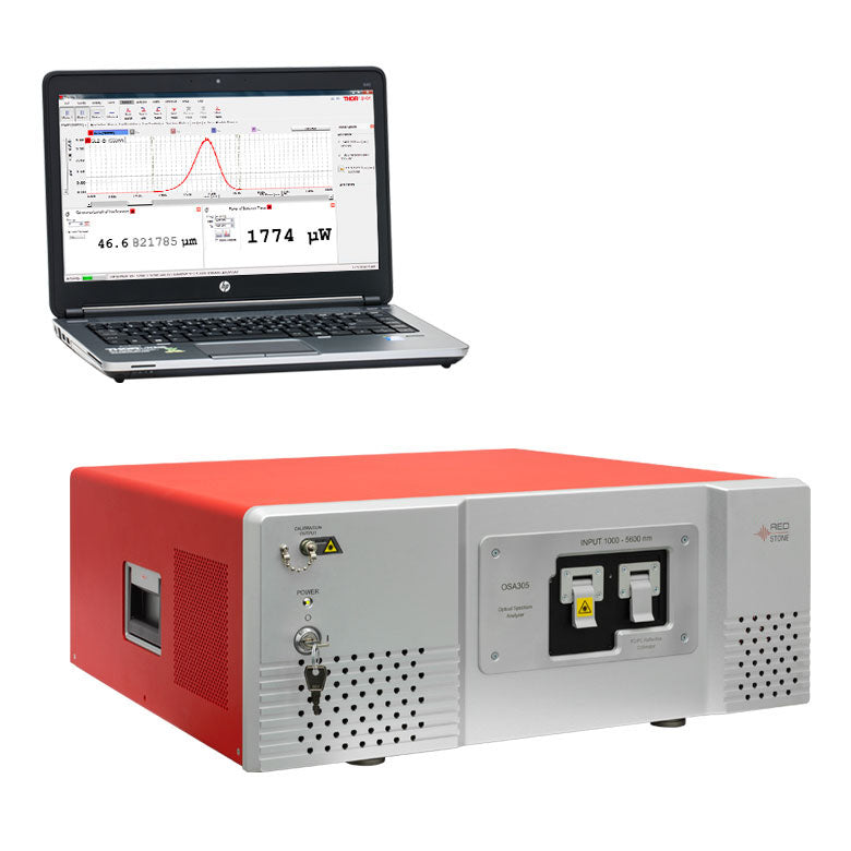 TH-OSA305 - Redstone Fourier Transform Optical Spectrum Analyzer, 1.9 GHz Resolution, 1.0 - 5.6 µm