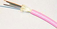 50/125µm ClearCurve OM4 10G Laser Optimized MM Plenum Distribution Cable - Magenta Jacket - 6 Fibers