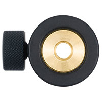 TH-PH2 - Ø1/2" Post Holder, Spring-Loaded Hex-Locking Thumbscrew, L = 2"