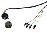 TFOCA II (Jam Nut Receptacle) to LC/UPC Single Mode Fiber Cable Assembly, 4 Channels, 10 Feet