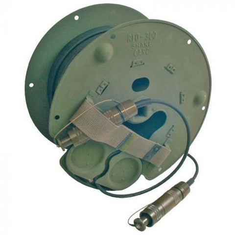 Blue 12 Fiber SM Tactical Assy QFOCA Plug - Plug 100 feet