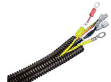 Spiral Wrap offers abrasion protection for wires, cables, hoses and tubing, 1/2"