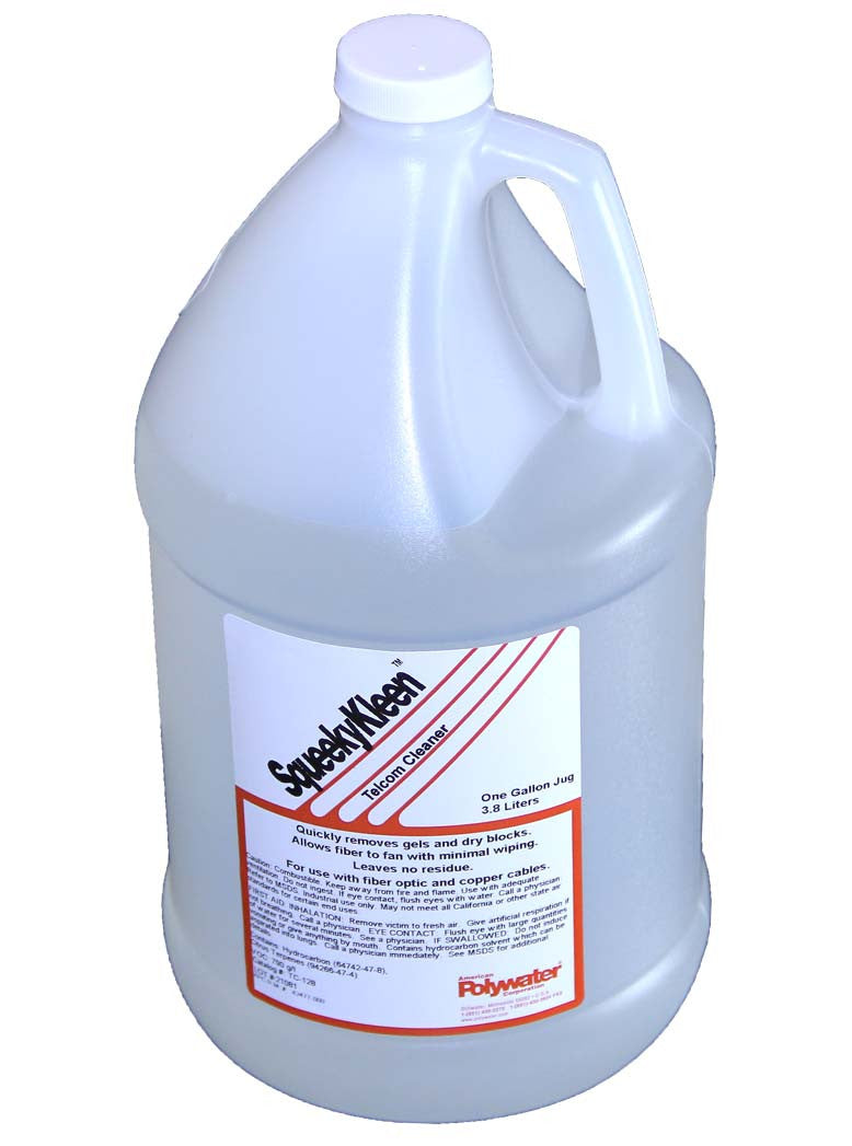 Polywater SqueekyKleen Telcom Cleaner 1 Gallon Bottle ( Ground