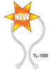 Twist Lock, Natural, 1-9/16" Max - 50/bag - FOSCO (Fiber Optics For Sale Co.) - 2