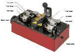FWS100 - Fiber Window Stripper for Polyimide-Coated Fiber