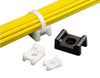 Cable Tie Mount - # 8 Screw Applied, Natural, 100/pk ROHS