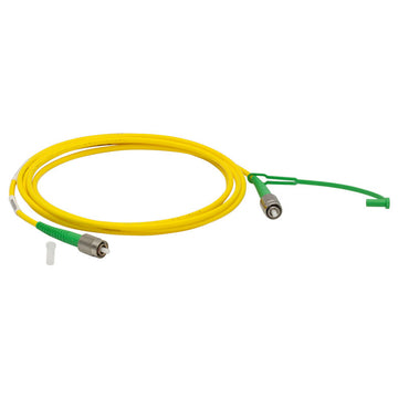 TH-P3-SMF28EAR-2 - SM Patch Cable, AR-Coated FC/APC to Uncoated FC/APC, 1260 - 1620 nm, 2 m
