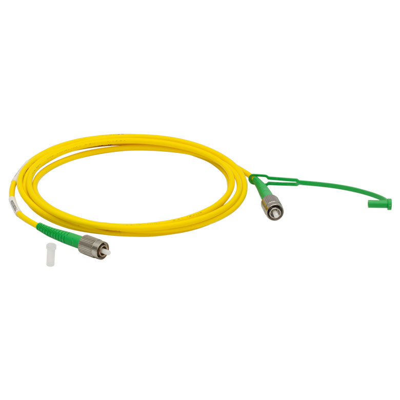 TH-P3-980AR-2 - SM Patch Cable, AR-Coated FC/APC to Uncoated FC/APC, 980 - 1250 nm, 2 m