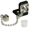 TH-ADAFCB3 - FC/APC to FC/APC Single L-Bracket Mating Sleeve, Narrow Key (2.0 mm)