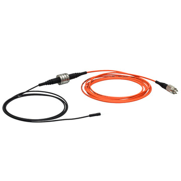 TH-RJPFF4 - FC/PC to Ø2.5 mm Ferrule Rotary Joint Patch Cable, Ø400 µm Core, 3 m Long