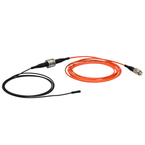 TH-RJPFF4 - FC/PC to Ø2.5 mm Ferrule Rotary Joint Patch Cable, Ø400 µm Core, 3 m Long