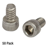 TH-SH4S025 - 4-40 Stainless Steel Cap Screw, 1/4" Long, 50 Pack