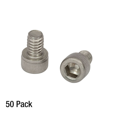 TH-SH8S025 - 8-32 Stainless Steel Cap Screw, 1/4" Long, 50 Pack