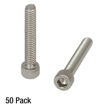 TH-SH8S100 - 8-32 Stainless Steel Cap Screw, 1" Long, 50 Pack