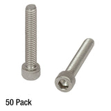 TH-SH8S100 - 8-32 Stainless Steel Cap Screw, 1" Long, 50 Pack