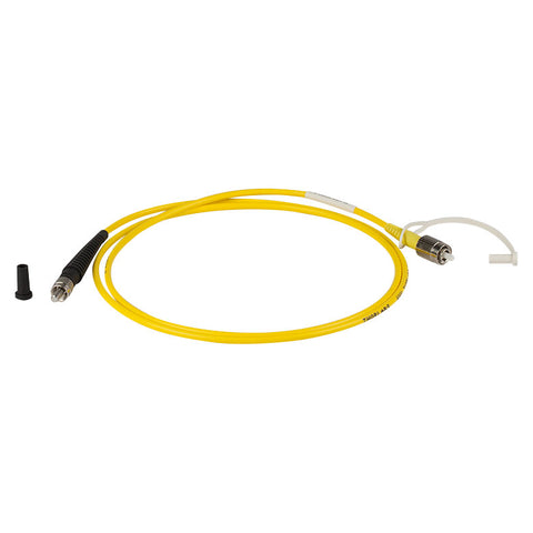 THP2-630A-PCSMA-1 - Single Mode Patch Cable, 633 - 780 nm, FC/PC to SMA, Ø3 mm Jacket, 1 m Long