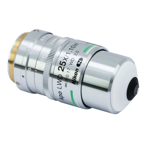 TH-N25X-APO-MP - 25X Nikon CFI APO LWD Objective, 380 - 1050 nm, 1.10 NA, 2.0 mm WD