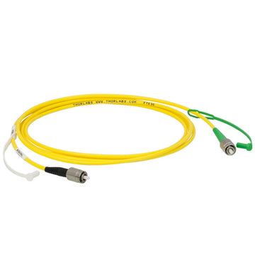 TH-P5-460AR-2 - SM Patch Cable, AR-Coated FC/PC to Uncoated FC/APC, 488 - 633 nm, 2 m